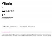 VBucks Generator Download